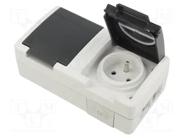 ELEKTRO-PLAST NASIELSK Tomacorriente de alimentación AC 16A 250V IP55