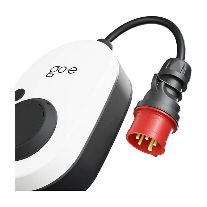 go-eCharger Gemini flex, 11 kW (16A 3-phasig) Estación de Carga Móvil Blanco/Negro Tipo 2