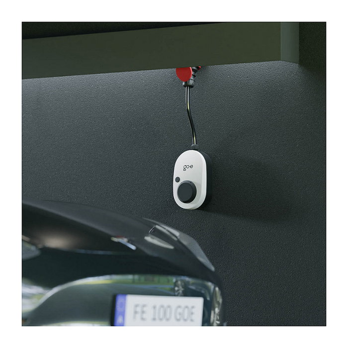 go-eCharger Gemini flex, 11 kW (16A 3-phasig) Estación de Carga Móvil Blanco/Negro Tipo 2