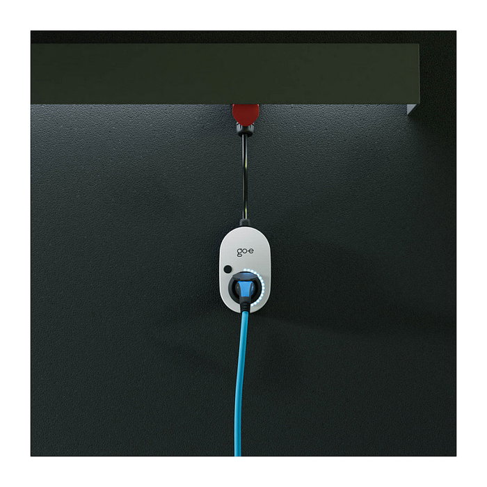 go-eCharger Gemini flex, 11 kW (16A 3-phasig) Estación de Carga Móvil Blanco/Negro Tipo 2