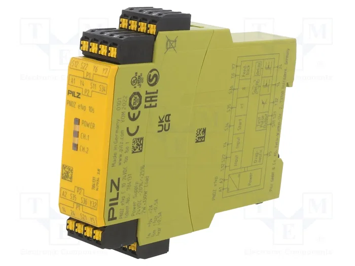 PILZ PNOZ e1vp C Relé de seguridad 24V DC PILZ PNOZ e1vp C Relé de seguridad 24V DC