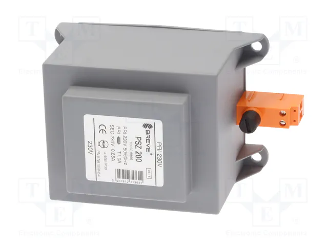 BREVE TUFVASSONS Transformador de red 200VA 230V 230V AC