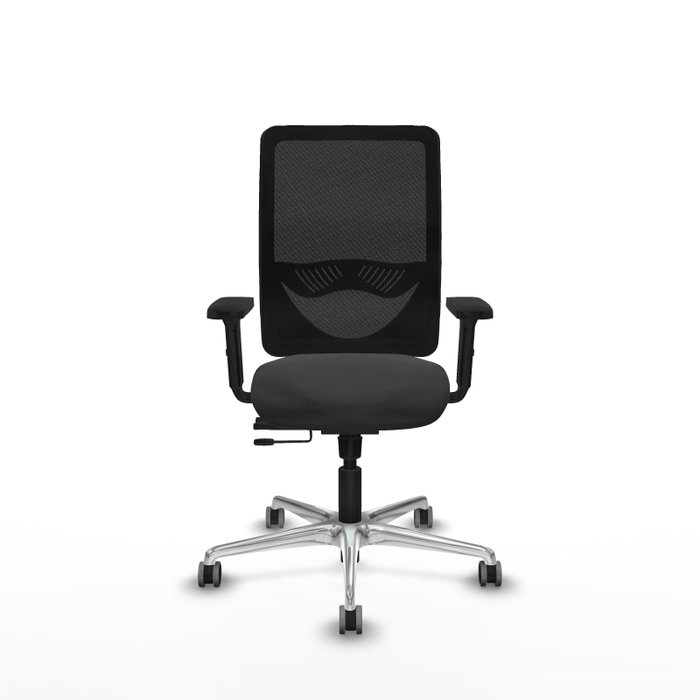 PIQUERAS Y CRESPO Silla de oficina Zulema con mecanismo Sincro/Traslack, Gris oscuro y Negro PIQUERAS Y CRESPO Silla de oficina Zulema con mecanismo Sincro/Traslack, Gris oscuro y Negro