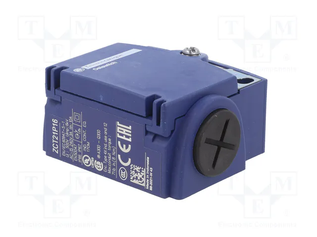 TELEMECANIQUE SENSORS Interruptor de fin de carrera XCKT2102P16 con roldana metálica Ø11,6mm