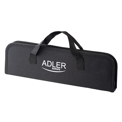 ADLER - Set de Utensilios para Grill con Espátula, Pincho y Pinzas