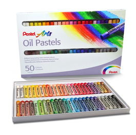 Ceras Pentel Oil Pastel Estuche De 50