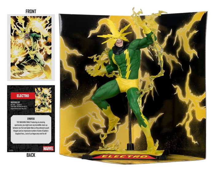 McFarlane Toys Estatua Electro Marvel Escala 1/10 Joe Fixit #5