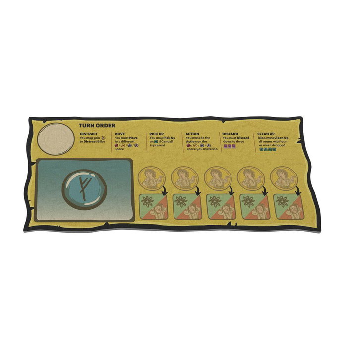 Hobbit An Unexpected Party El juego de tablero *Version Inglés*