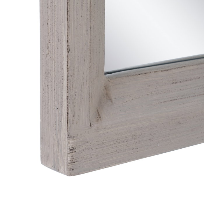 Espejo Natural Pu/Cristal Decoración 106 X 94 X 5 cm