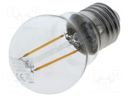 TOSHIBA LED LIGHTING Lámpara LED E27 Blanco Caliente 250lm