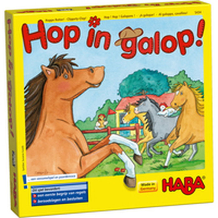 Haba ¡Salta! ¡Salta! ¡A galopar! Haba ¡Salta! ¡Salta! ¡A galopar!