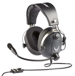 Thrustmaster 4060104 Auriculares Gaming T.Flight U.S. Air Force Edition Diadema Conector Jack 3.5mm Negro