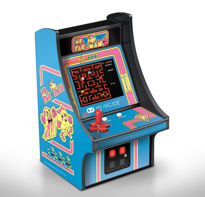 AT-ATARI MY ARCADE MICRO PLAYER MS.PAC-MAN AT-ATARI MY ARCADE MICRO PLAYER MS.PAC-MAN