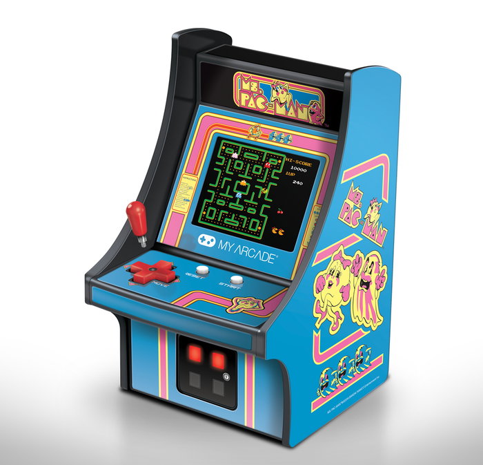 AT-ATARI MY ARCADE MICRO PLAYER MS.PAC-MAN AT-ATARI MY ARCADE MICRO PLAYER MS.PAC-MAN