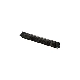 Phasak Panel guiacables con cepillo negro para racks
