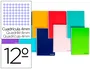 Liderpapel Cuaderno Espiral Bolsillo Doceavo 80 Hojas Cuadrícula 4mm