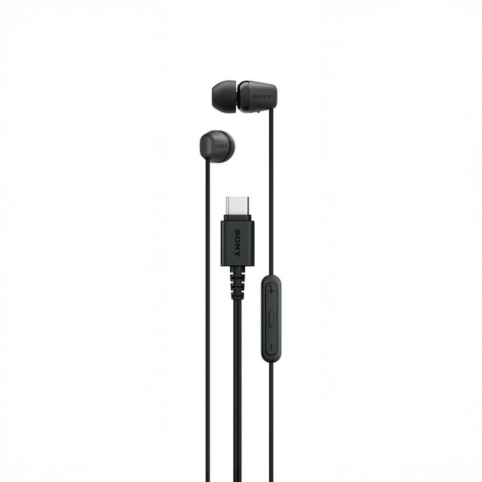 Sony IER-EX15C Auriculares USB-C Negro