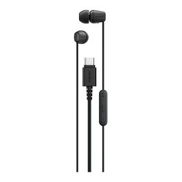 Sony IER-EX15C Auriculares Intraurales con Cable USB-C Negro con Micrófono para Llamadas y Música