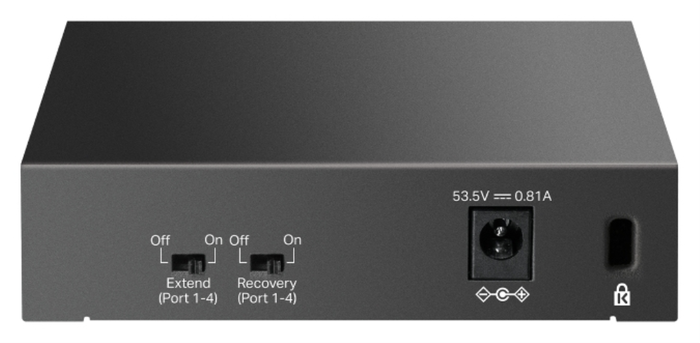 TP-Link LiteWave LS105P Switch de 5 puertos con 4 puertos PoE+