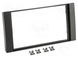 ACV Bastidor de montaje de radio 2 DIN para Ford, negro