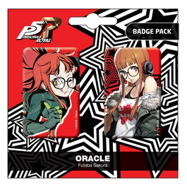 Persona 5 Royal Pack de Chapas Oracle / Futaba Sakura