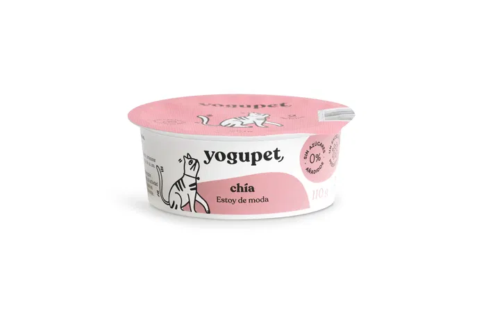 Yogupet Yogurt Clásico Gato Chia 4x110 gr Yogupet Yogurt Clásico Gato Chia 4x110 gr