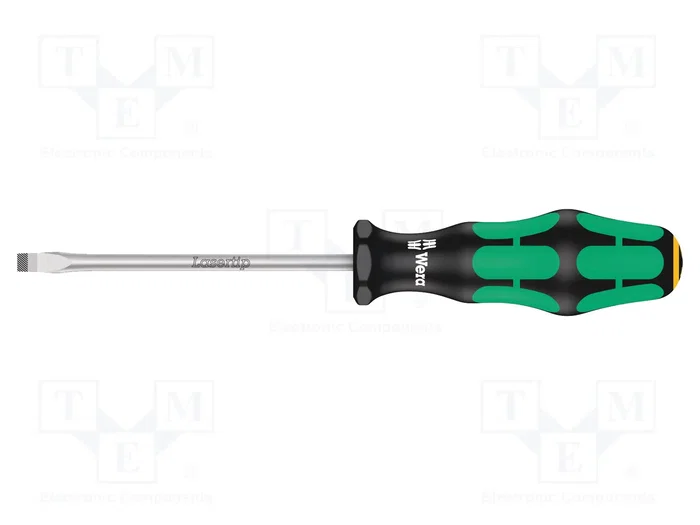 WERA Destornillador plano estándar 12x2mm con punta de 250mm WERA Destornillador plano estándar 12x2mm con punta de 250mm