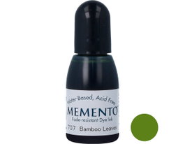 Tsukineko Tinta MEMENTO Recarga 15ml para Hojas de Bambú Translúcida
