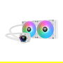 Thermaltake TH280 V2 ARGB Sync CPU Liquid Cooler Snow Edition All-In-One Blanco