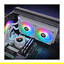 Thermaltake TH280 V2 ARGB Sync CPU Liquid Cooler Snow Edition All-In-One Blanco