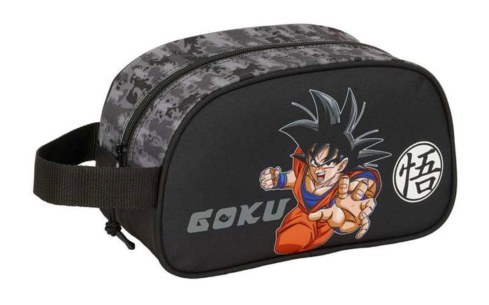 Safta Maletín Neceser Dragon Ball con Asa Adaptable al Carro, para Viaje o Niños, 26 x 15 x 12 cm