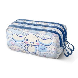 Hello Kitty Cinnamoroll Estuche Portatodo Trick FAN 2.2 Azul - 10x23x11 cm 2.5L