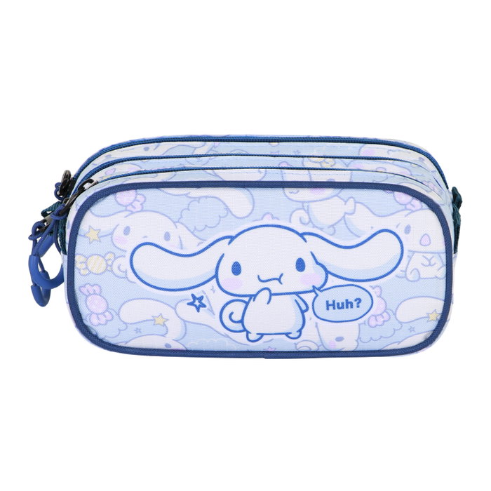 Hello Kitty Cinnamoroll Estuche Portatodo Trick FAN 2.2 Azul - 10x23x11 cm 2.5L