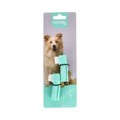 Kerbl Cepillo de Dientes Turquesa 6cm 2un Kerbl Cepillo de Dientes Turquesa 6cm 2un