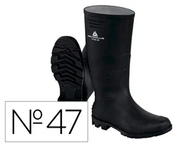 Deltaplus Botas de seguridad Stone PVC negro suela de tacos talla 47