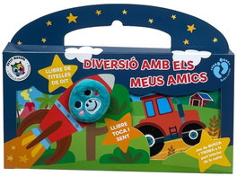 GLOBE PUBLISHING Diversió amb els meus amics (Caixa: 1 Llibre de Titelles+1 Llibre Toca i sent)