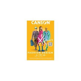 Canson Bloc Dibujo XSMART Fashion Design 21x29.7 cm 30 Hojas 180g C32250P000