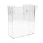 Compossar Expositor Metacrilato Transparente con Agujeros para Colgar, Distancia 12,5cm