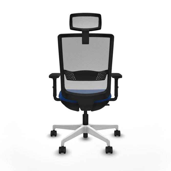 PIQUERAS Y CRESPO Silla de oficina Haches Azul y Gris PIQUERAS Y CRESPO Silla de oficina Haches Azul y Gris