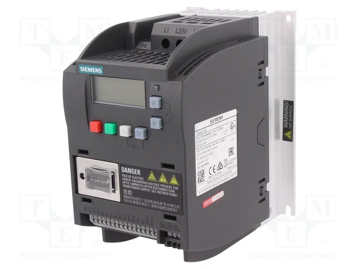 SIEMENS SINAMICS V20 Inversor 0,55kW 3x400VAC SIEMENS SINAMICS V20 Inversor 0,55kW 3x400VAC