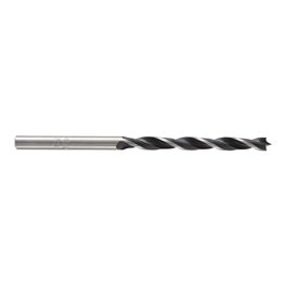 Wolfcraft Broca espiral para madera blanda Acero Cr-V Ø4.00x75mm longitud trabajo 43mm