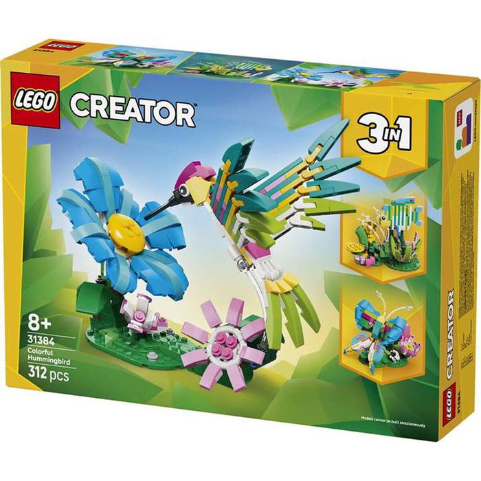 LEGO Creator 31384 Animales salvajes: El colorido colibrí