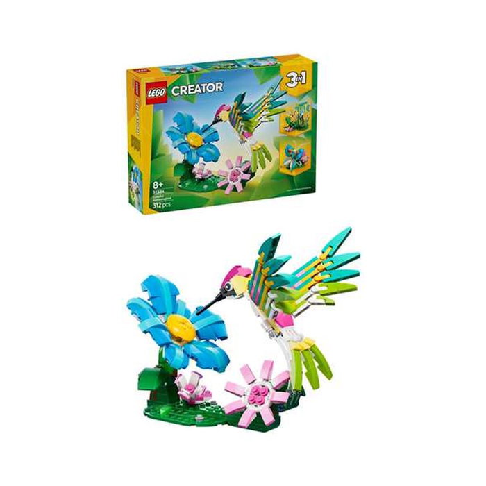 LEGO Creator 31384 Animales salvajes: El colorido colibrí