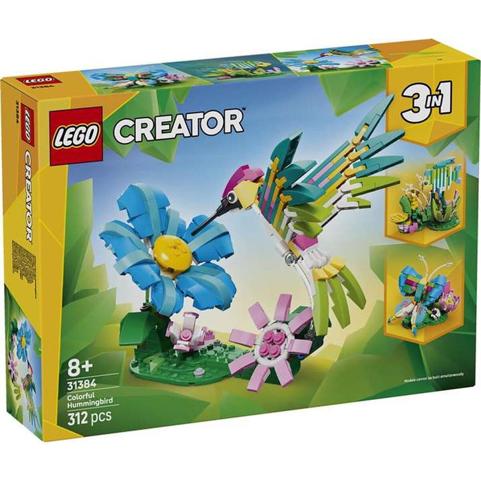 LEGO Creator 31384 Animales salvajes: El colorido colibrí