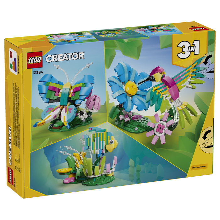 LEGO Creator 31384 Animales salvajes: El colorido colibrí