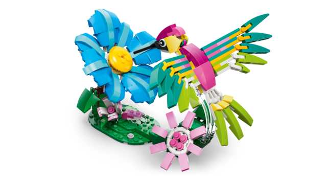 LEGO Creator 31384 Animales salvajes: El colorido colibrí