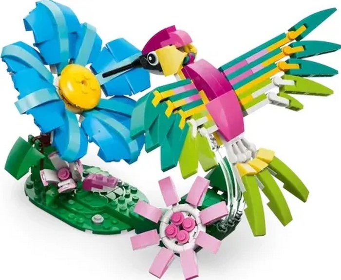 LEGO Creator 31384 Animales salvajes: El colorido colibrí