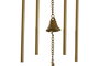 DKD Home Decor Decoración Colgante de Metal Árbol Dorado