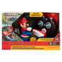 Jakks Pacific Coche Radio Control Mario Kart RC Racer con Giros 360°, Coche de Juguete, 29 x 20 x 18 cm