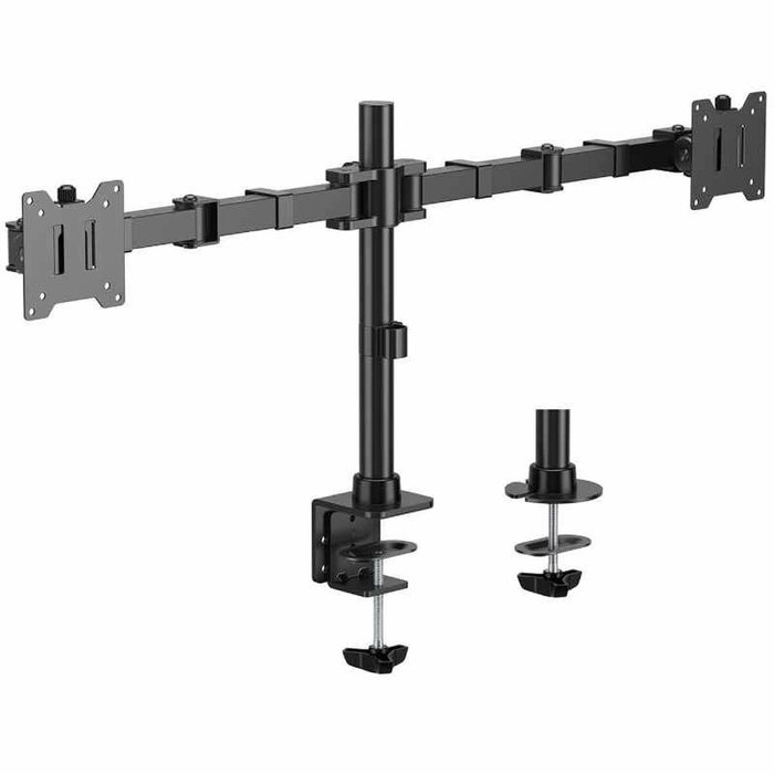 Aisens Soporte de Mesa para 2 Monitores DT35TSR-359 de 17-35 pulgadas, Negro